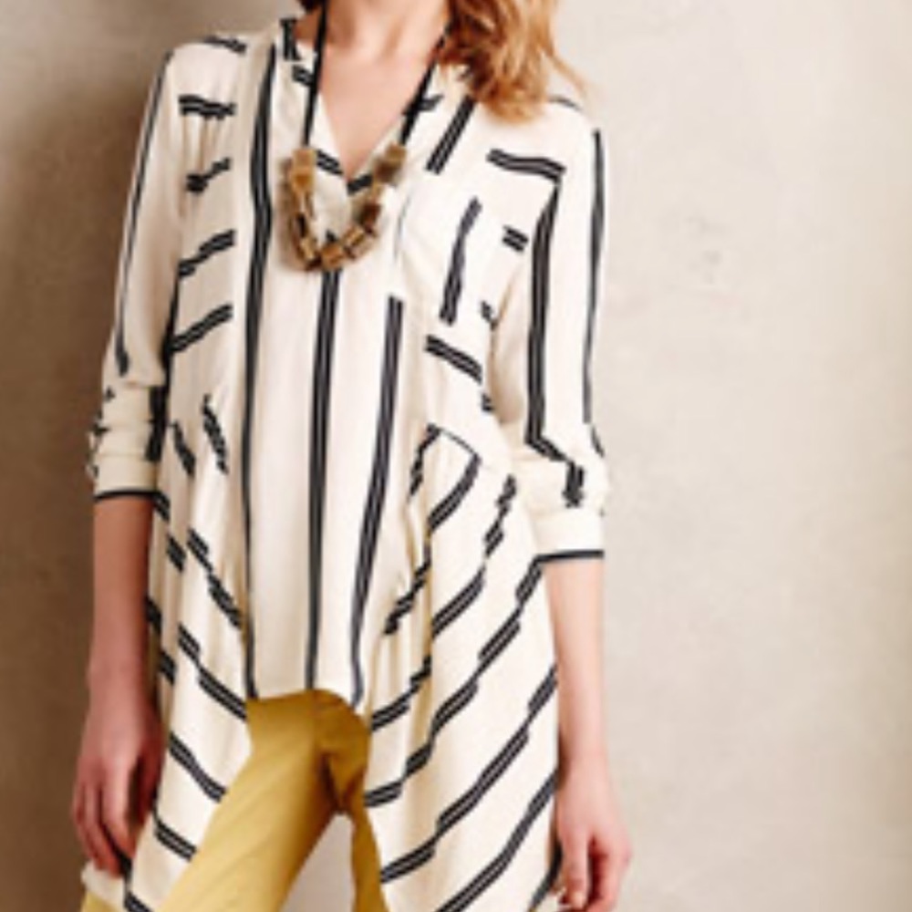 Anthropologie Maeve striped